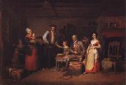 Asher Brown Durand The Pedlar oil painting reproduction